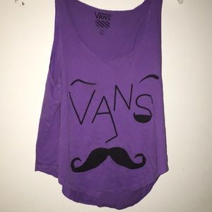 purple vans tank top